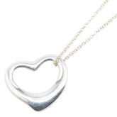 ティファニー オープンハート ネックレス SV925 シルバー レディース TIFFANY&Co. 【中古】